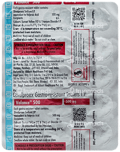 Valance 500 Tablet 15