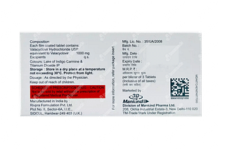 Valanext 1000 MG Tablet 3