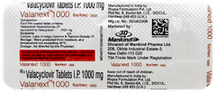 Valanext 1000 Tablet 3 Valanext 1000 Tablet 3