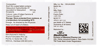 Valanext 500 Tablet 3