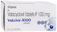 Valcivir 1000 Tablet 3