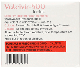 Valcivir 500 Tablet 1