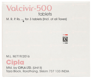 Valcivir 500 Tablet 1