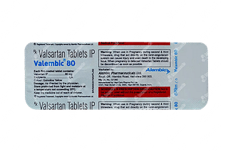 Valembic 80 MG Tablet 10