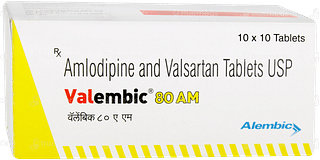 Valembic 80 Am Tablet 10