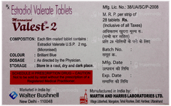 Valest 2 Tablet 28 Valest 2 Tablet 28