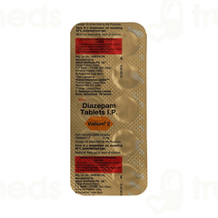 Valium 2 MG Tablet 10