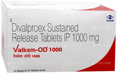 Valkem Od 1000 Tablet 10