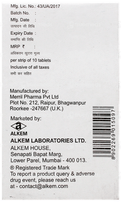 Valkem Od 250 Tablet 10