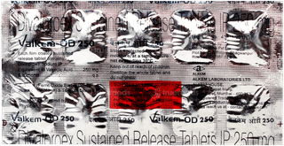 Valkem Od 250 Tablet 10