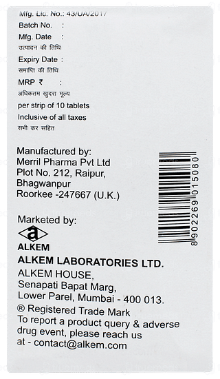 Valkem Od 500 Tablet 10