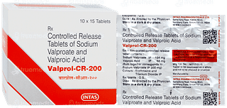 Valprol Cr 200 Tablet 15