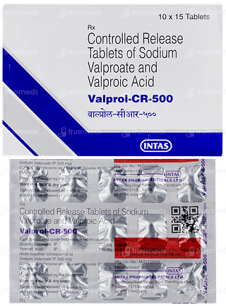 Valprol Cr 500 Tablet 15