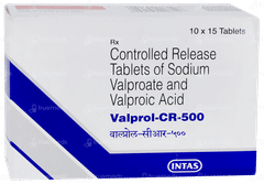 Valprol Cr 500 Tablet 15 Valprol Cr 500 Tablet 15