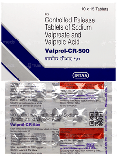 Valprol Cr 500 Tablet 15