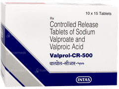 Valprol Cr 500 Tablet 15 Valprol Cr 500 Tablet 15