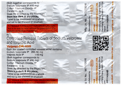 Valprol Cr 400 Tablet 15