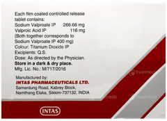 Valprol Cr 400 Tablet 15