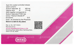 Valprol Cr 600 Tablet 10