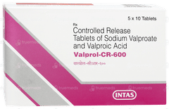 Valprol Cr 600 Tablet 10