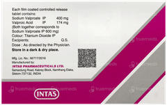 Valprol Cr 600 Tablet 10