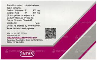 Valprol Cr 600 Tablet 10