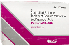 Valprol Cr 600 Tablet 10
