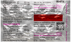 Valprol Cr 600 Tablet 10