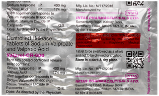 Valprol Cr 600 Tablet 10