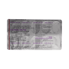Valprol Cr 750 Tablet 10