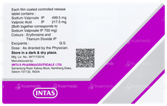 Valprol Cr 750 Tablet 10