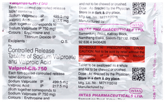 Valprol Cr 750 Tablet 10