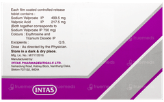 Valprol Cr 750 Tablet 10