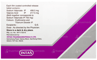 Valprol Cr 750 Tablet 10