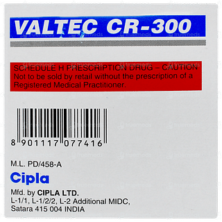 Valtec Cr 300 Tablet 10