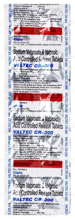Valtec Cr 300 Tablet 10