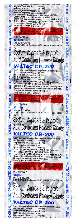 Valtec Cr 300 Tablet 10