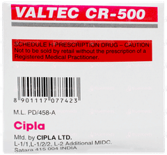 Valtec Cr 500 Tablet 10