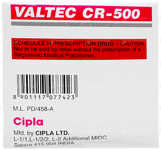 Valtec Cr 500 Tablet 10