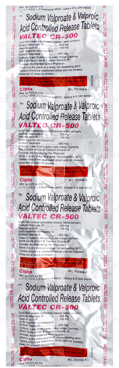 Valtec Cr 500 Tablet 10