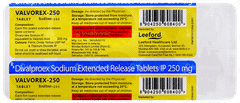 Valvorex 250 Tablet 10 Valvorex 250 Tablet 10