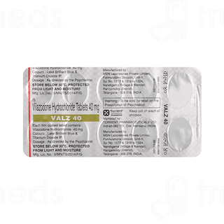 Valz 40 MG Tablet 10