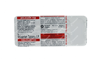 Valzaar 160 Tablet 10