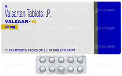 Valzaar 40 Tablet 10