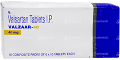 Valzaar 40 Tablet 10