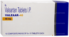 Valzaar 40 Tablet 10