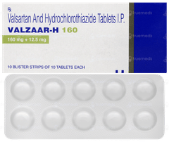 Valzaar H 160 Tablet 10