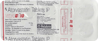 Vedator 10 Mg Tablet 10