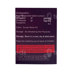 Veeflox Oz 200/500Mg Tablet 10 Veeflox Oz 200/500Mg Tablet 10