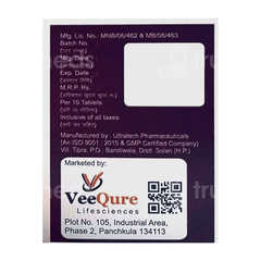 Veeflox Oz 200/500Mg Tablet 10 Veeflox Oz 200/500Mg Tablet 10